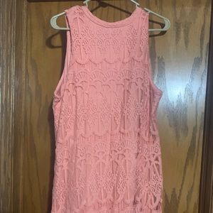 A Peach short Love Fire size XL dress